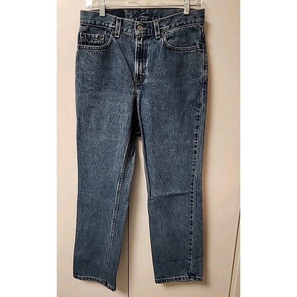 Vintage Levi's 505 Low Rise Straight Leg Women's Size 8 MIS S MadeUSA RETRO Y2K - Picture 1 of 11